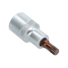 Końcówka Spline na nasadce 1/2", M8 x 55 mm