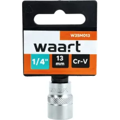 Nasadka sześciokątna 1/4", 13 mm