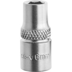 Nasadka sześciokątna 1/4", 6 mm