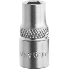 Nasadka sześciokątna 1/4", 6 mm