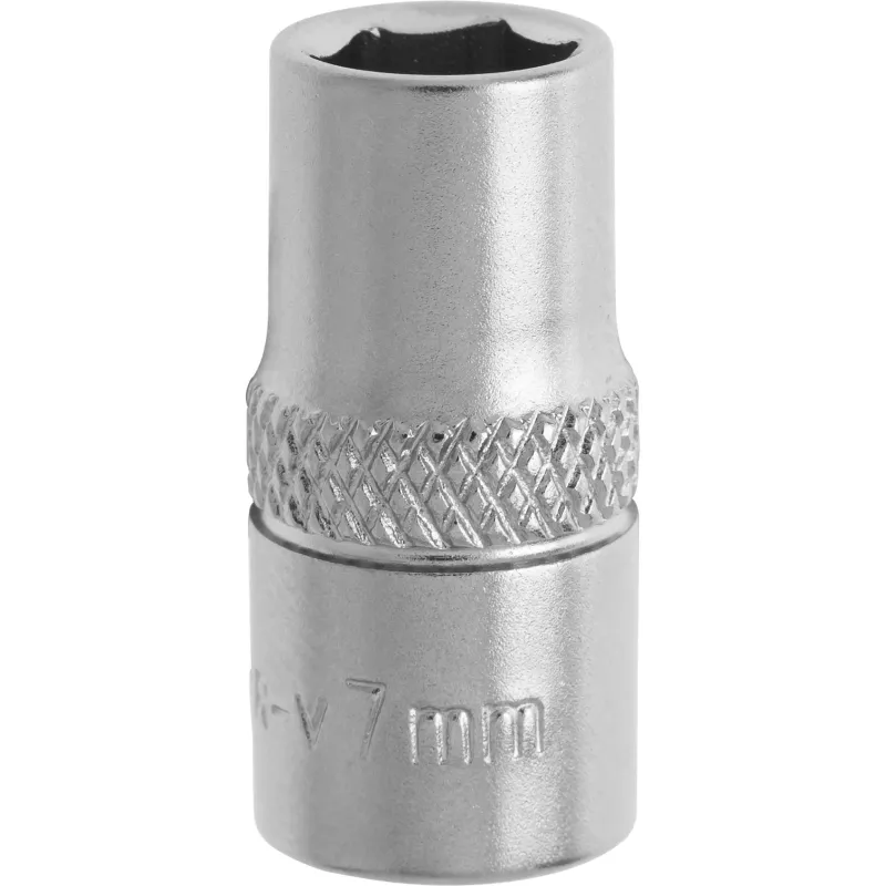 Nasadka sześciokątna 1/4", 7 mm Nasadka sześciokątna 1/4", 7 mm
