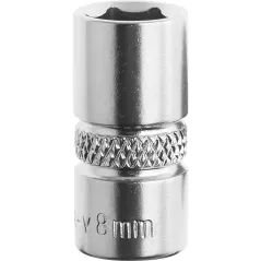 Nasadka sześciokątna 1/4", 8 mm