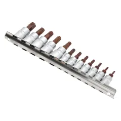 Zestaw końcówek Torx na nasadkach, 12 szt.