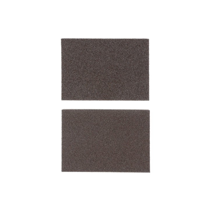 Gąbki ścierne 70 x 100 x 25 mm, P80, P120, 2 szt. Gąbki ścierne 70 x 100 x 25 mm, P80, P120, 2 szt.