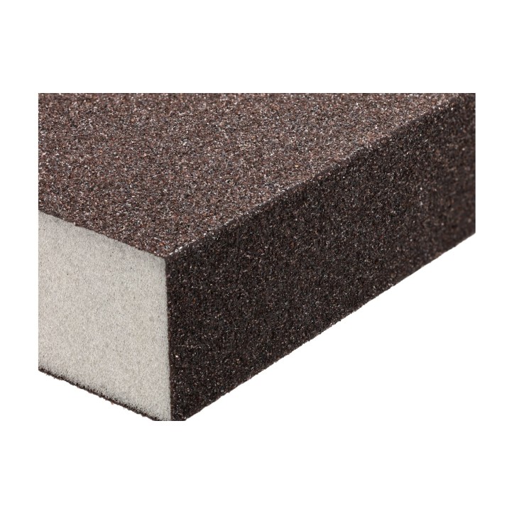 Gąbki ścierne 70 x 100 x 25 mm, P80, P120, 2 szt. Gąbki ścierne 70 x 100 x 25 mm, P80, P120, 2 szt.
