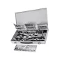Zestaw narzynek i gwintowników M3-M12, 44 szt.