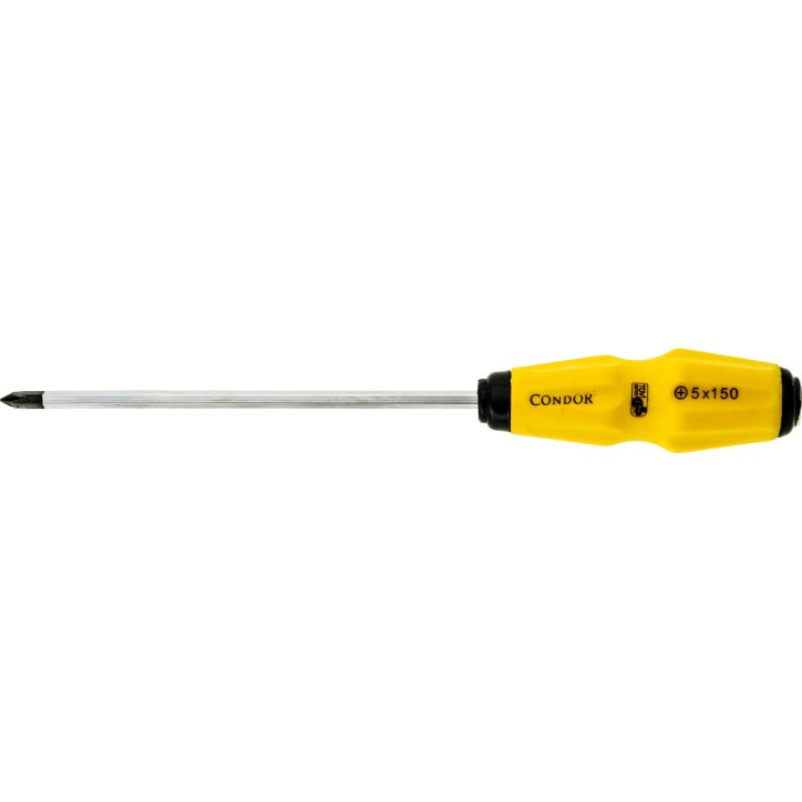 Wkrętak krzyżowy z podbijakiem PH1 x 150 mm Wkrętak krzyżowy z podbijakiem PH1 x 150 mm