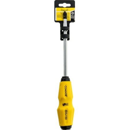 Wkrętak krzyżowy z podbijakiem PH3 x 150 mm