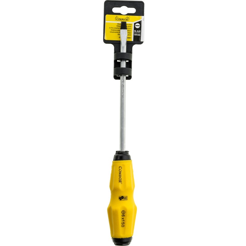 Wkrętak płaski z podbijakiem SL6.0 x 150 mm Wkrętak płaski z podbijakiem SL6.0 x 150 mm
