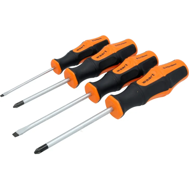 Zestaw wkrętaków 4 szt. SL3,SL5,PH1,PH2 Zestaw wkrętaków 4 szt. SL3,SL5,PH1,PH2