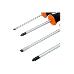 Zestaw wkrętaków 4 szt. SL3,SL5,PH1,PH2