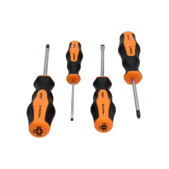 Zestaw wkrętaków 4 szt. SL3,SL5,PH1,PH2