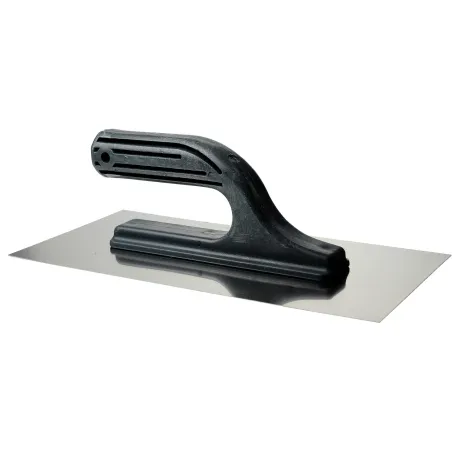 Paca metalowa 130 x 270 mm, gładka, stal nierdzewna, plastikowy uchwyt