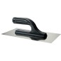 Paca metalowa 130 x 270 mm, gładka, stal nierdzewna, plastikowy uchwyt
