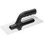 Paca metalowa 130 x 270 mm, z zębami 4 x 4 x 4, stal nierdzewna, plastikowy uchwyt Paca metalowa 130 x 270 mm, z zębami 4 x 4 x 4, stal nierdzewna, plastikowy uchwyt
