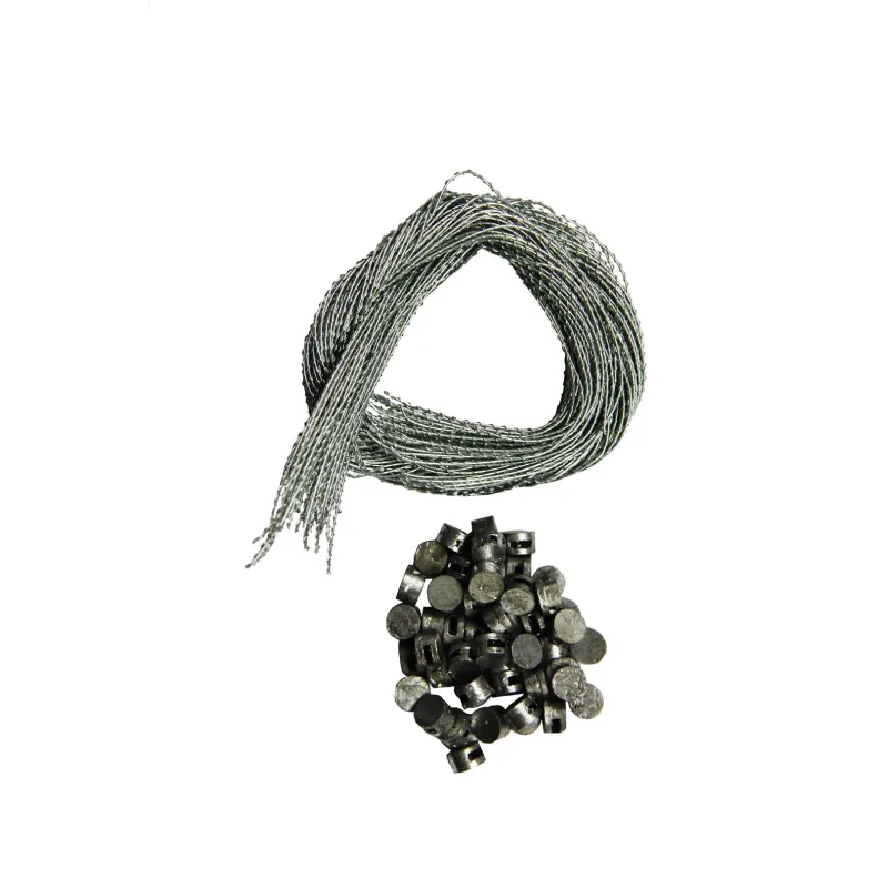 Zestaw plomb i drutów 50 mm, 50 szt.