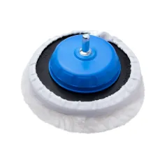 Dysk z rzepem 125 mm i futerko polerskie wiązane