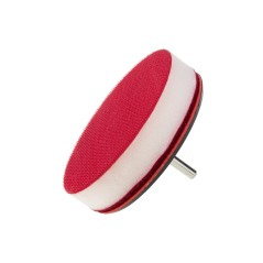 Zestaw dysk z rzepem z gąbką polerska 125 mm, z trzpieniem 6 mm