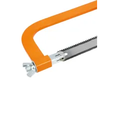 Piła do metalu z brzeszczotem 300 mm, metalowy korpus, drewniany uchwyt