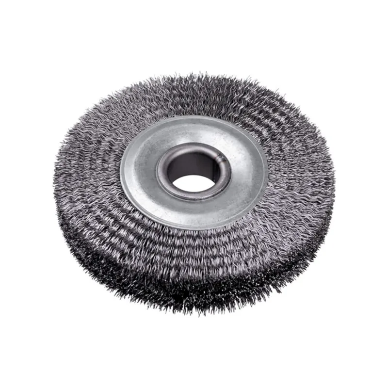 Szczotka druciana tarczowa 120 mm, otwór 22 mm