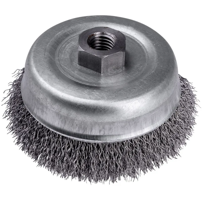 Szczotka druciana doczołowa 100 mm, M14 Szczotka druciana doczołowa 100 mm, M14