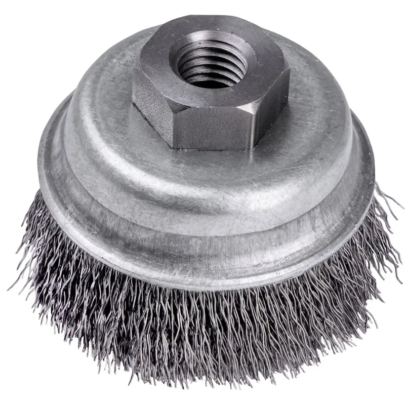 Szczotka druciana doczołowa 70 mm, M14