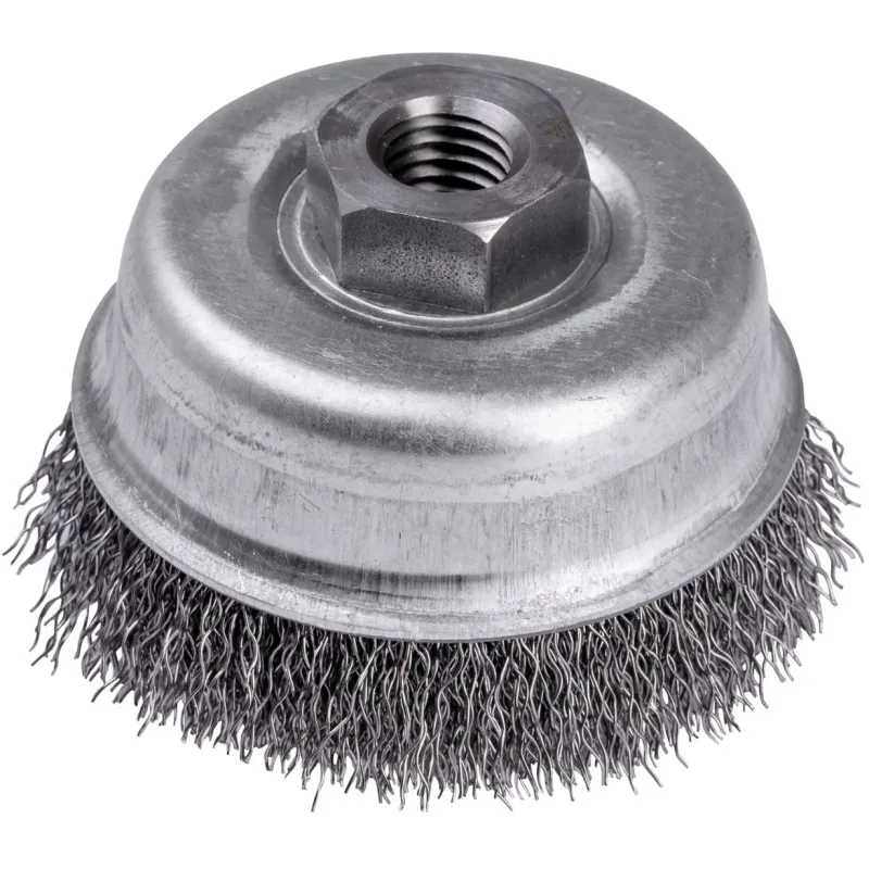 Szczotka druciana doczołowa 80 mm, M14