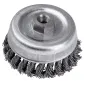 Szczotka druciana doczołowa 100 mm, M14, drut skręcany
