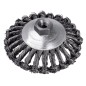 Szczotka druciana talerzowa 125 mm, M14, drut skręcany Szczotka druciana talerzowa 125 mm, M14, drut skręcany