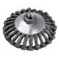 Szczotka druciana talerzowa 125 mm, M14, drut skręcany Szczotka druciana talerzowa 125 mm, M14, drut skręcany