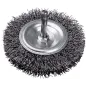 Szczotka druciana tarczowa 80 mm, trzpień 6 mm