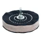 Tarcza polerska 110 x 20, bawełniana, z trzpieniem Tarcza polerska 110 x 20, bawełniana, z trzpieniem