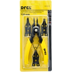 Szczypce segera 150 mm, 4 końcówki
