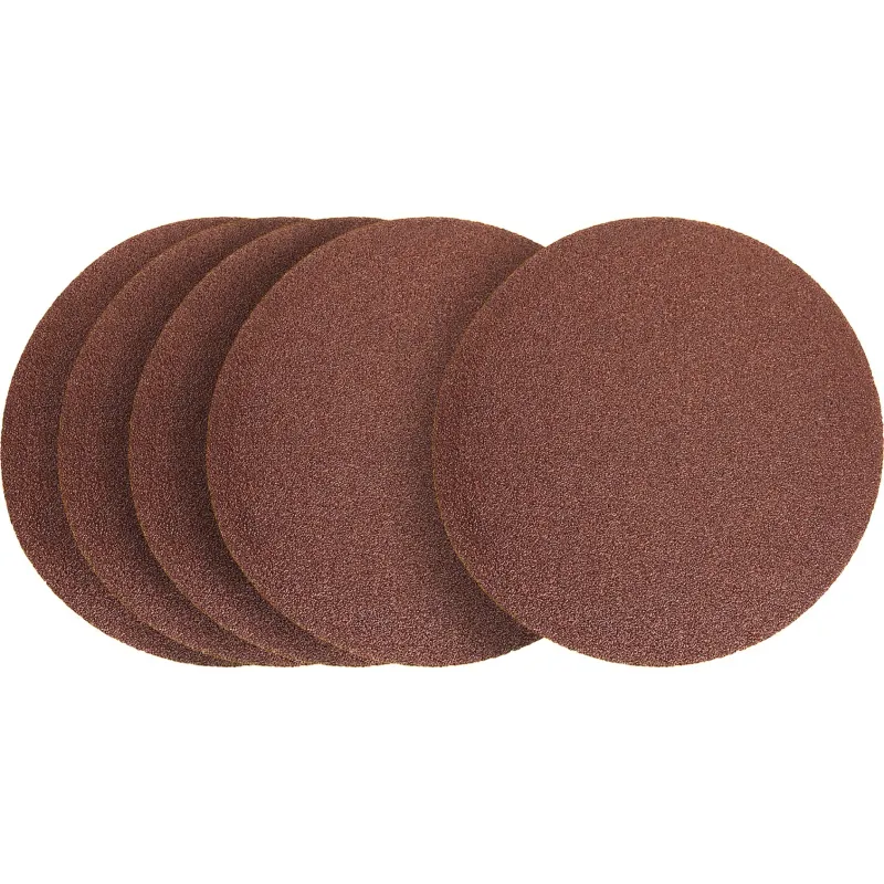 Krążki ścierne 150 mm, P36, na rzep, 5 szt.