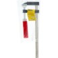 Ścisk stolarski 50 x 200 mm, typ F, drewniany uchwyt, FSC 100%, certyfikat NC-COC-062817