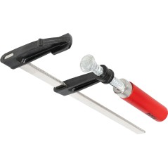 Ścisk stolarski 80 x 300 mm, typ F, drewniany uchwyt, FSC 100%, certyfikat NC-COC-062817