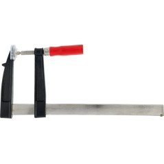 Ścisk stolarski 120 x 300 mm, typ F, drewniany uchwyt, FSC 100%, certyfikat NC-COC-062817
