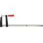 Ścisk stolarski 120 x 500 mm, typ F, drewniany uchwyt, FSC 100%, certyfikat NC-COC-062817