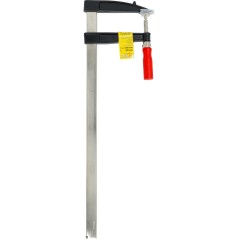 Ścisk stolarski 120 x 500 mm, typ F, drewniany uchwyt, FSC 100%, certyfikat NC-COC-062817