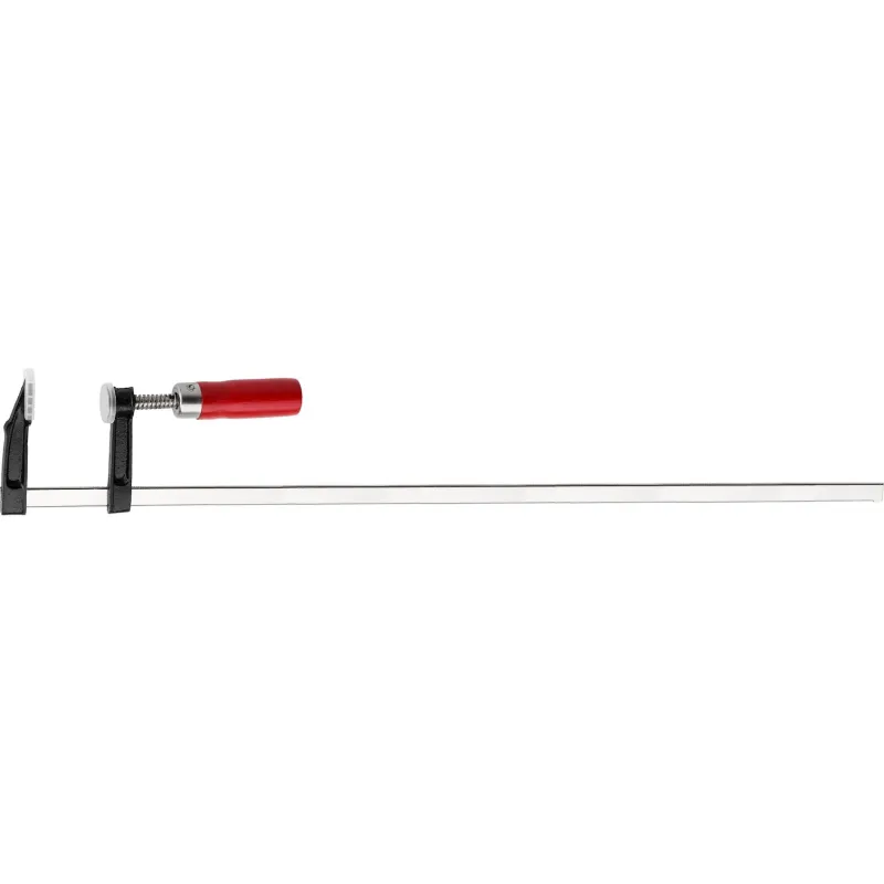 Ścisk stolarski 120 x 1000 mm, typ F, drewniany uchwyt, FSC 100%, certyfikat NC-COC-062817 Ścisk stolarski 120 x 1000 mm, typ F, drewniany uchwyt, FSC 100%, certyfikat NC-COC-062817