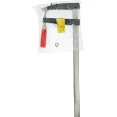 Ścisk stolarski 120 x 1000 mm, typ F, drewniany uchwyt, FSC 100%, certyfikat NC-COC-062817