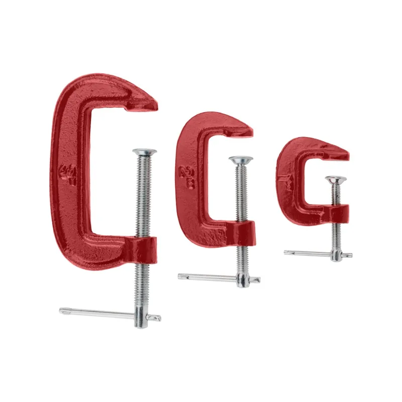 Zestaw ścisków stolarskich 1-3", typ G