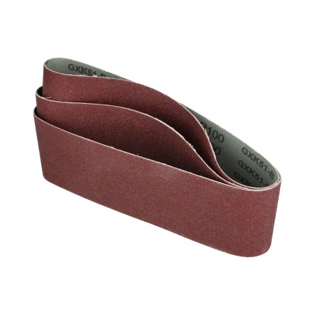 Pasy bezkońcowe 75 x 457 mm, P100, 3 szt.