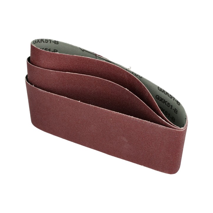 Pasy bezkońcowe 75 x 457 mm, P150, 3 szt.