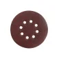 Krążki ścierne 150 mm, P180, na rzep, z otworami, 5 szt.