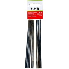 Brzeszczoty do piły włosowej 150 mm, ząb nr. 3, drewno-plastik, 12 szt.