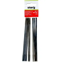 Brzeszczoty do piły włosowej 150 mm, ząb nr. 3, drewno-plastik, 12 szt.
