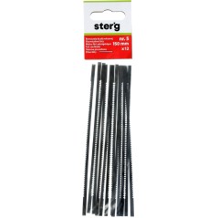 Brzeszczoty do piły włosowej 150 mm, ząb nr. 5, drewno-plastik, 12 szt.