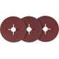 Krążki ścierne fibrowe 125 mm, P40, 3 szt. Krążki ścierne fibrowe 125 mm, P40, 3 szt.