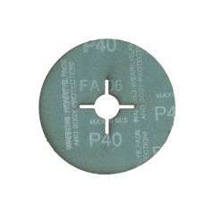 Krążki ścierne fibrowe 125 mm, P40, 3 szt.